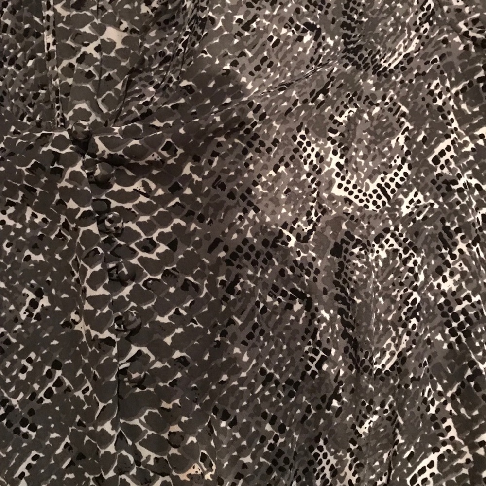 Parker Snake Skin Print Cocktail Dress! View 4